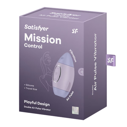Satisfyer Mission Control Air Pulse Clitoral Stimulator