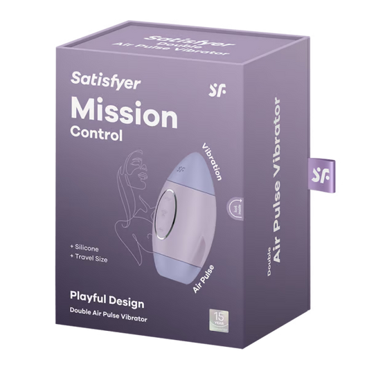 Satisfyer Mission Control Air Pulse Clitoral Stimulator