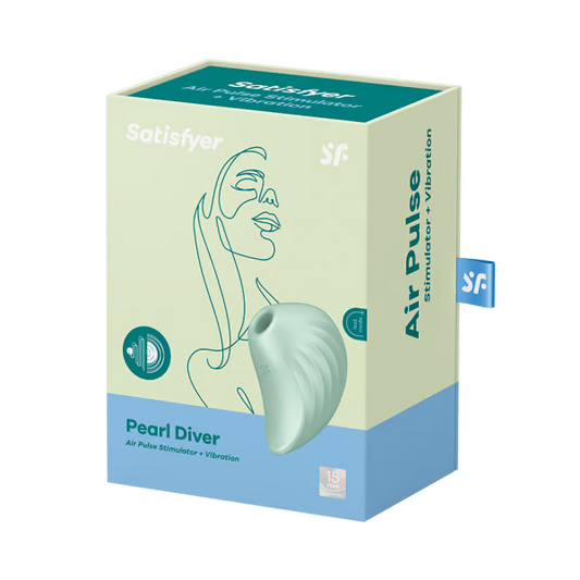 Satisfyer Pearl Diver Air Pulse Clitoral Stimulating Vibrator