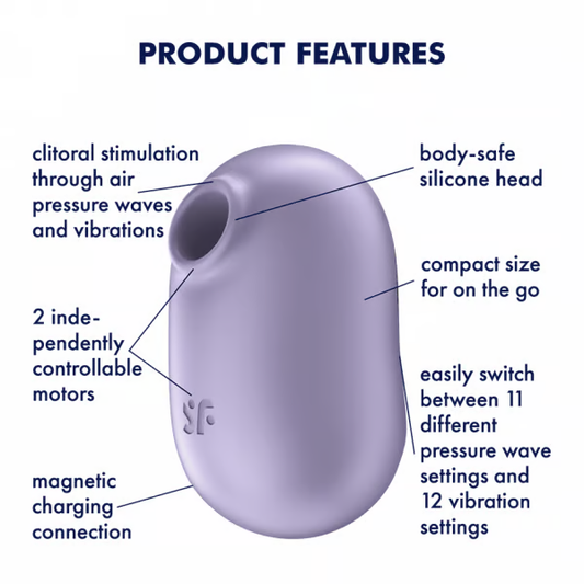 Satisfyer Pro To Go 2 Air-Pulse Clitoral Stimulator