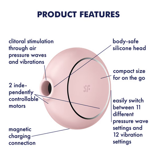 Satisfyer Pro To Go 3 Air-Pulse Clitoral Stimulator