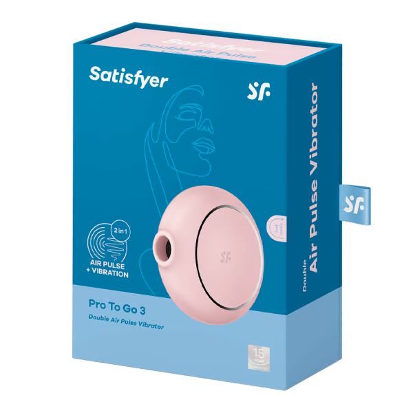 Satisfyer Pro To Go 3 Air-Pulse Clitoral Stimulator