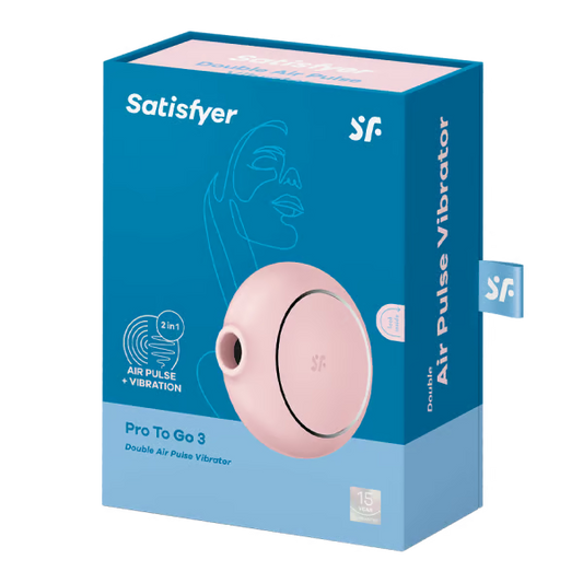 Satisfyer Pro To Go 3 Air-Pulse Clitoral Stimulator