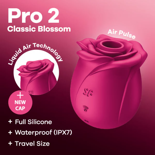 Satisfyer Pro 2 Classic Blossom Air Pulse Vibrator