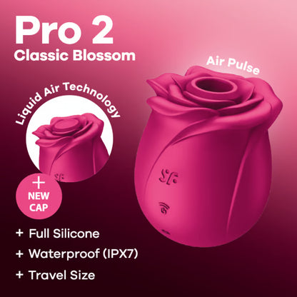 Satisfyer Pro 2 Classic Blossom Air Pulse Vibrator
