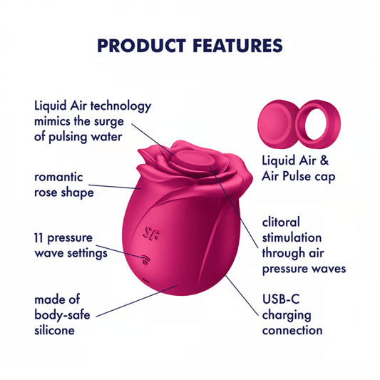 Satisfyer Pro 2 Classic Blossom Air Pulse Vibrator