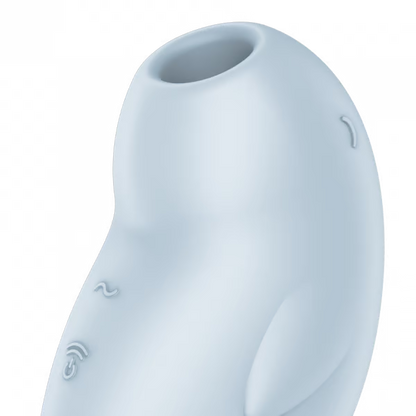 Satisfyer Seal You Soon Blue Double Air-Pulse Clitoral Vibrator