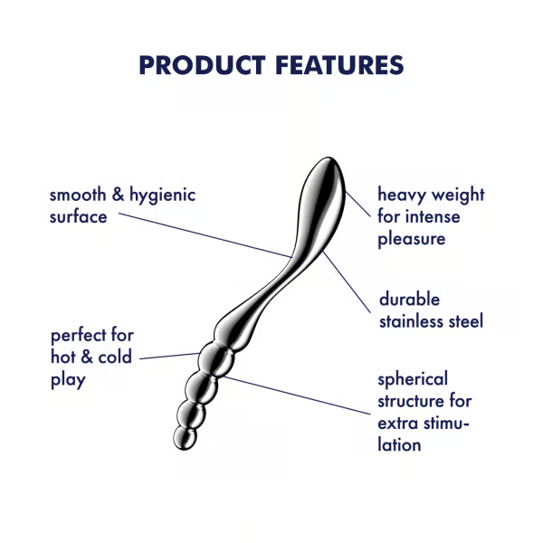 Satisfyer Star Force 1 Stainless Steel Dildo