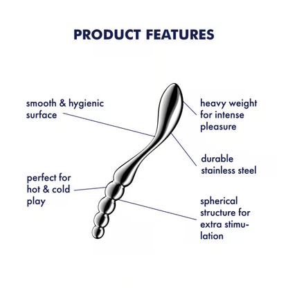 Satisfyer Star Force 1 Stainless Steel Dildo