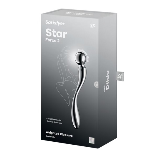 Satisfyer Star Force 2 Stainless Steel Dildo