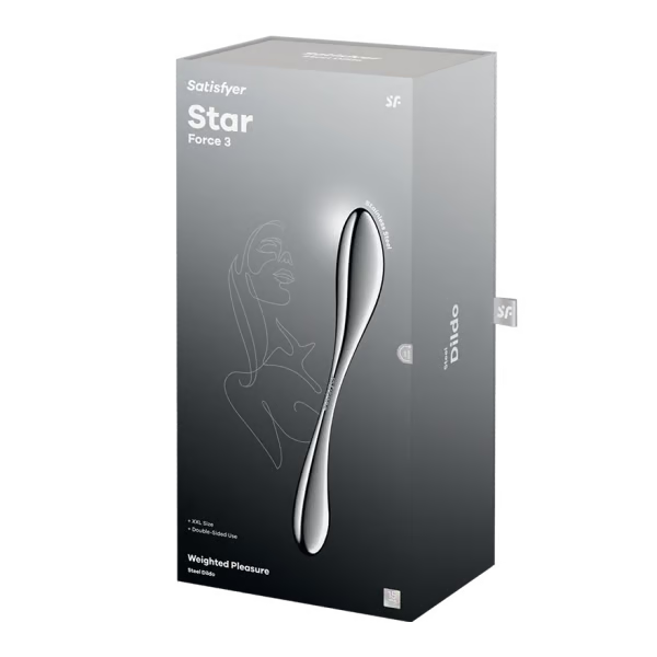 Satisfyer Star Force 3 Stainless Steel Dildo