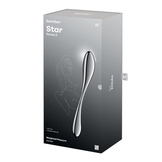 Satisfyer Star Force 3 Stainless Steel Dildo