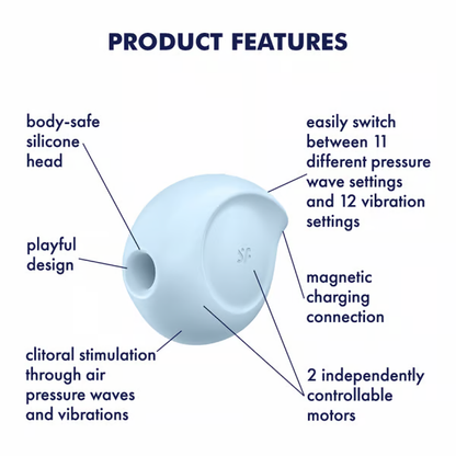 Satisfyer Sugar Rush Clitoral Stimulator Vibrator