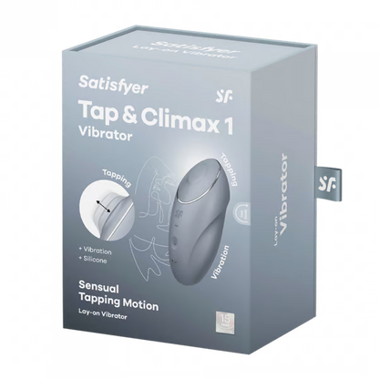 Satisfyer Tap and Climax 1 Lay-on Vibrator
