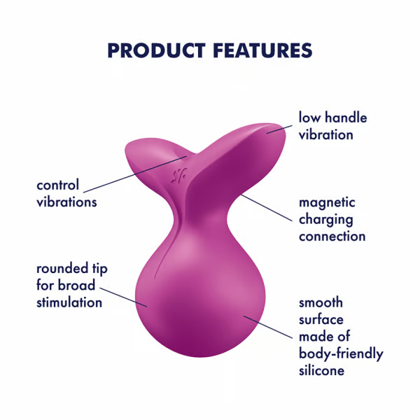 Satisfyer Viva La Vulva Lay-On Vibrator