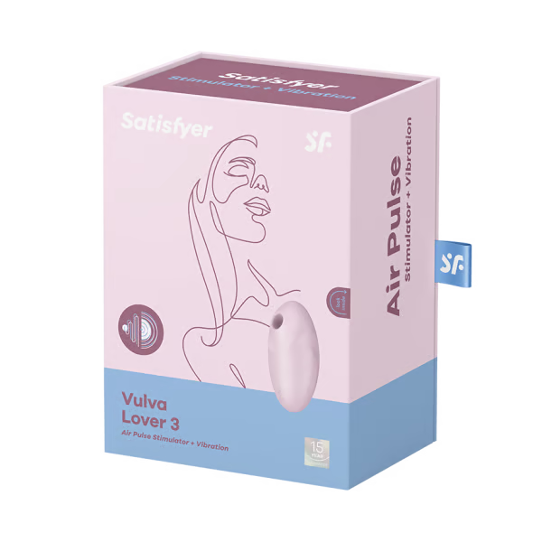 Satisfyer Vulva Lover 3 Rechargeable Air Pulse Clitoral Stimulator