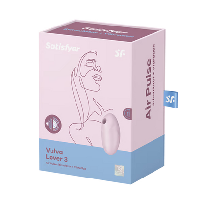 Satisfyer Vulva Lover 3 Rechargeable Air Pulse Clitoral Stimulator