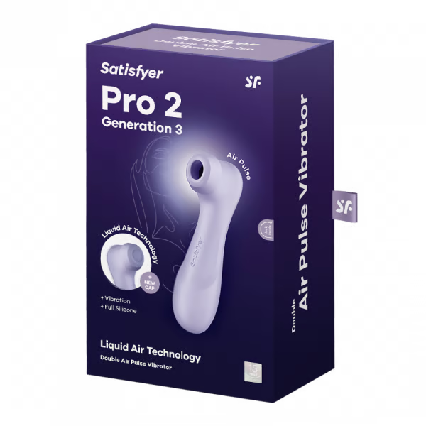 Satisfyer Pro 2 Generation 3 Liquid Vibration Clitoral Stimulator