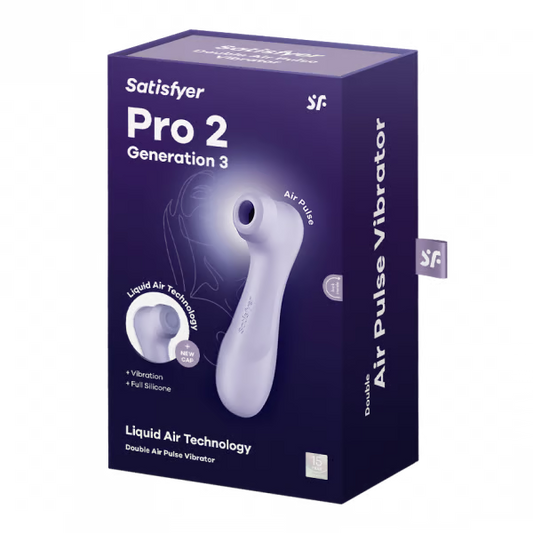 Satisfyer Pro 2 Generation 3 Liquid Vibration Clitoral Stimulator