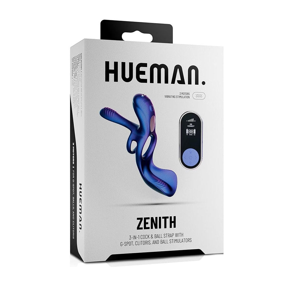 Hueman Zenith 3-in-1 Remote Controlled Cock Ring