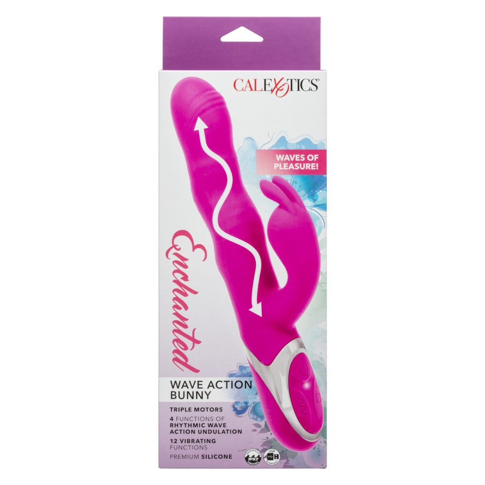 CalExotics Enchanted Wave Action Bunny Rabbit Vibrator
