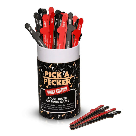 Frisky Pick A Pecker Adult Truth or Dare Game - Kinky Edition