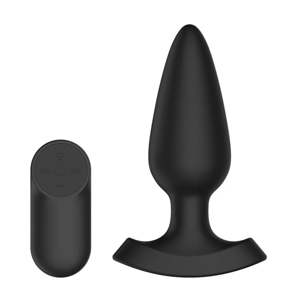 Passion Play Laser Light "F*CK ME" Vibrating Anal Plug
