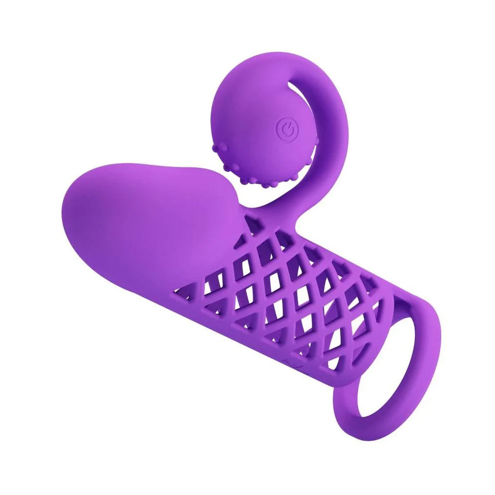 Pretty Love Romance Harden Penis Sleeve & Clit Simulator