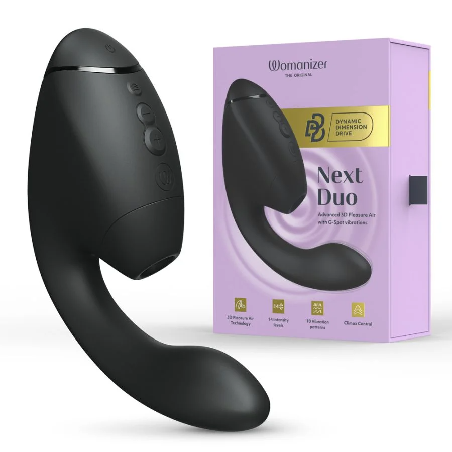Womanizer Next Duo Air Pulse Rabbit Vibrator