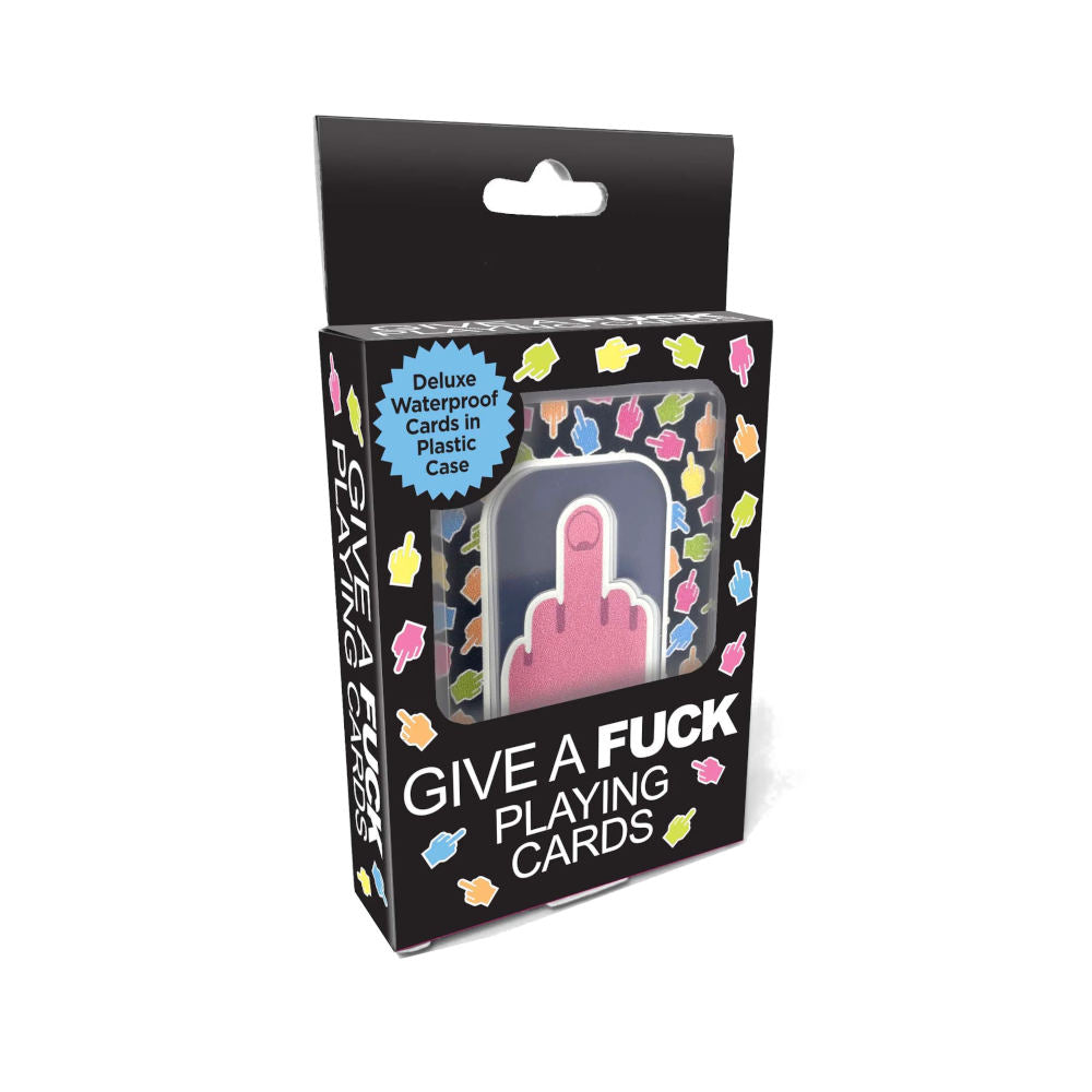 Little Genie Give A Fuck Waterproof Playing Cards