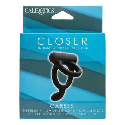 CalExotics Closer™ Intimate Rechargeable Caress Cock Ring