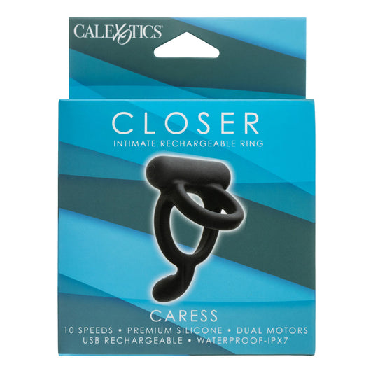 CalExotics Closer™ Intimate Rechargeable Caress Cock Ring