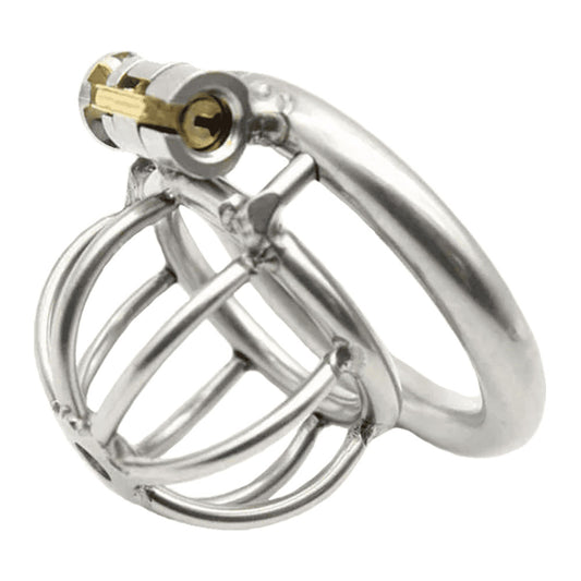 Love In Leather Short Chastity Cage 45mm