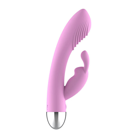Passion Play Silicone Ribbed Rabbit Vibrator