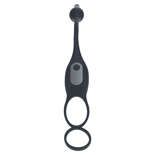 Shots LEVELZ Vibrating Prostate Stimulator with Cock & Ball Ring