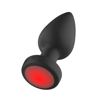 Passion Play Vibrating Butt Plug with LED base