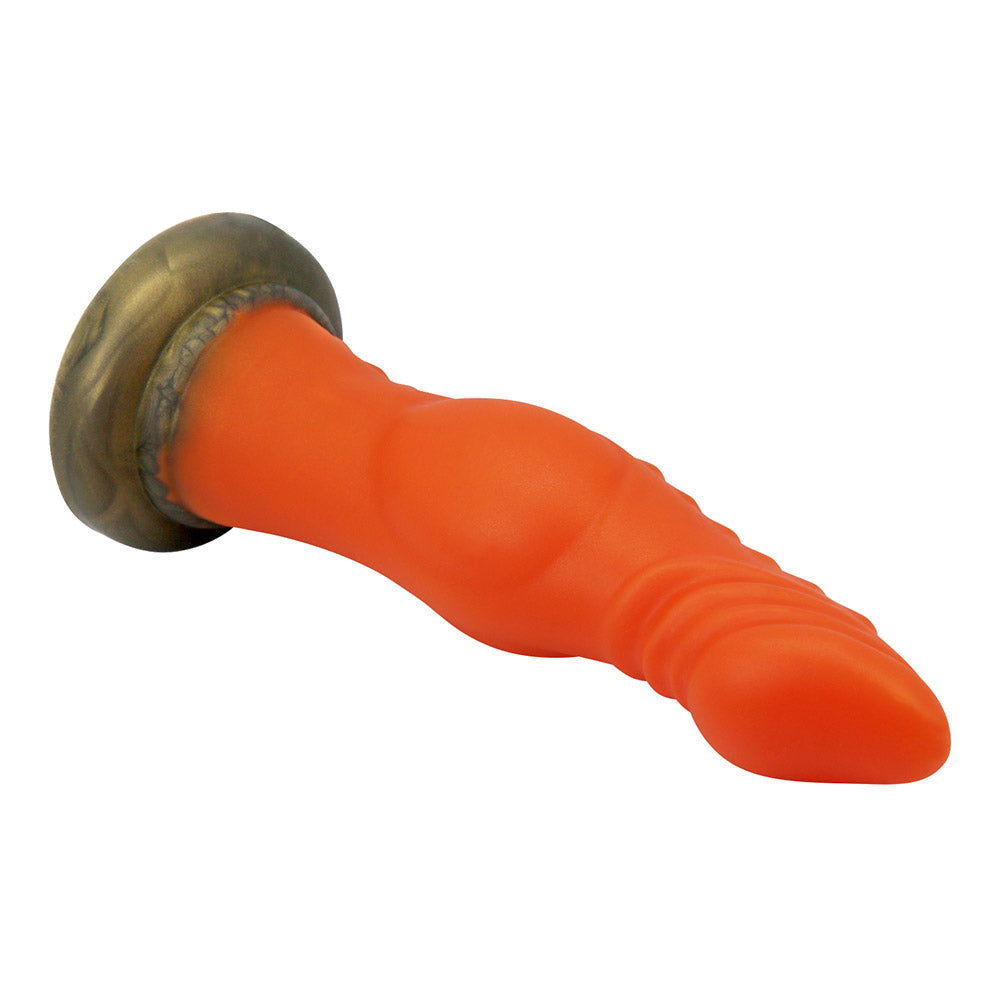 Power Monsters Blazeheart Charger Rippled Dildo