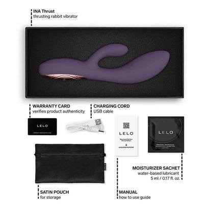 LELO Ina Thrust Rabbit Vibrator
