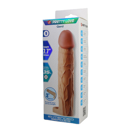 Pretty Love Gerd 7.7 Inch Penis Extension Sleeve