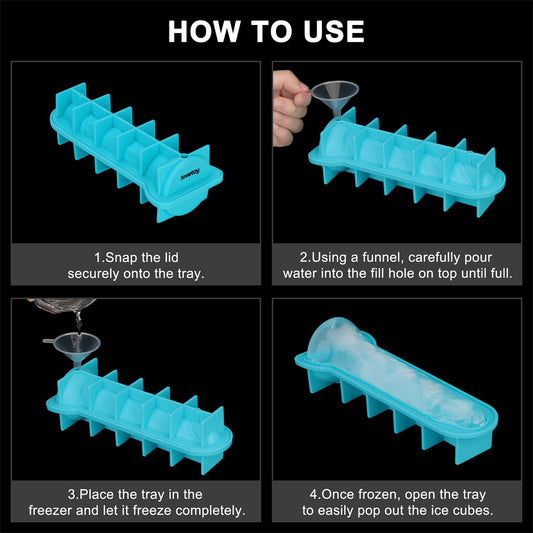 Lovetoy Realistic Penis Silicone Ice Tray