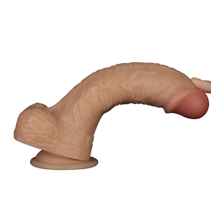 Lovetoy 8.5 Inch Power Basics Vibrating Dildo