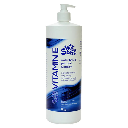 Wet Stuff Water-Based Lubricant with Vitamin E 1kg