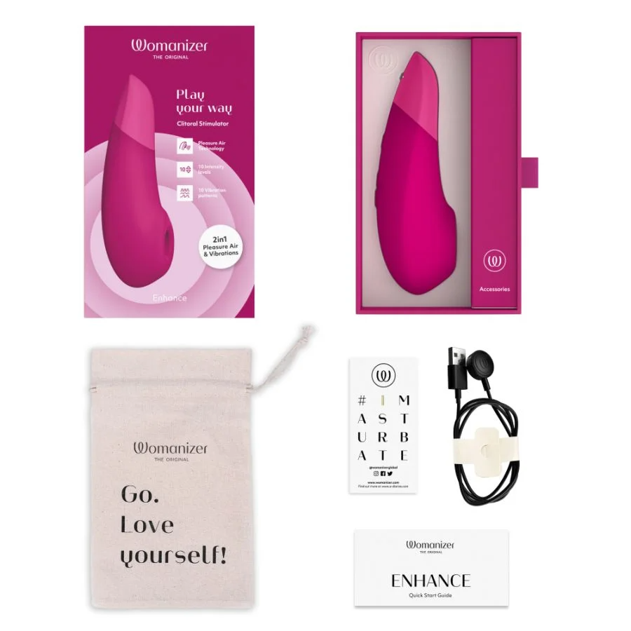 Womanizer Enhance Air Pulse Clitoral Stimulator