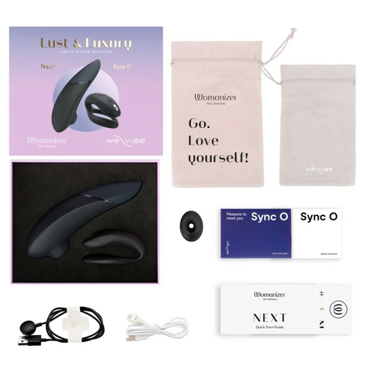 Lust N Luxury Womanizer Next & We-Vibe Sync O Set