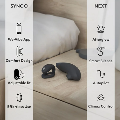 Lust N Luxury Womanizer Next & We-Vibe Sync O Set