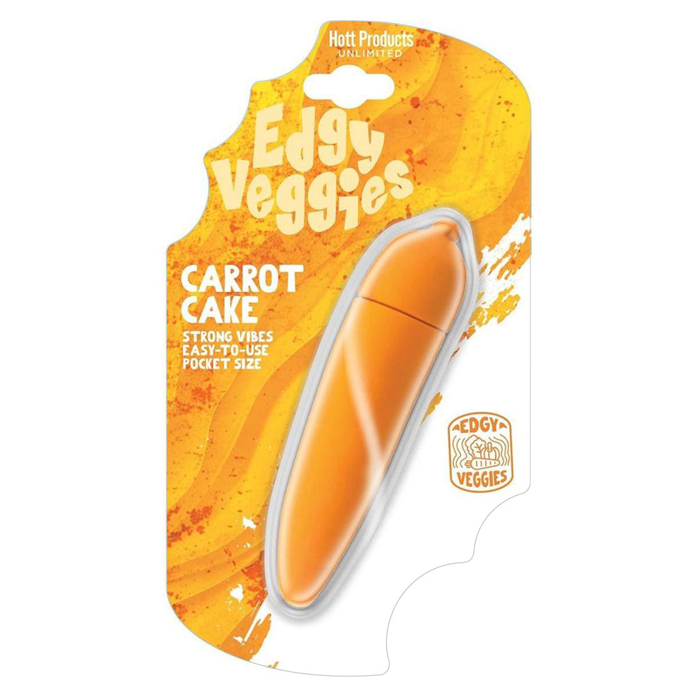 Hott Products Edgy Veggies Carrot Cake Bullet Vibrator