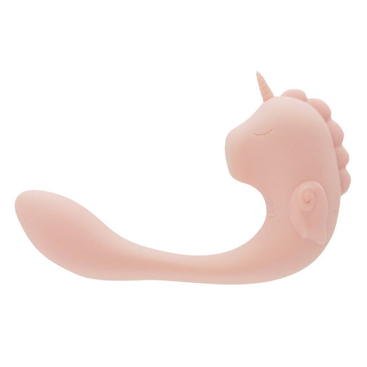 Unihorn C-Horse Coral Throb Dual Stimulation Vibrator