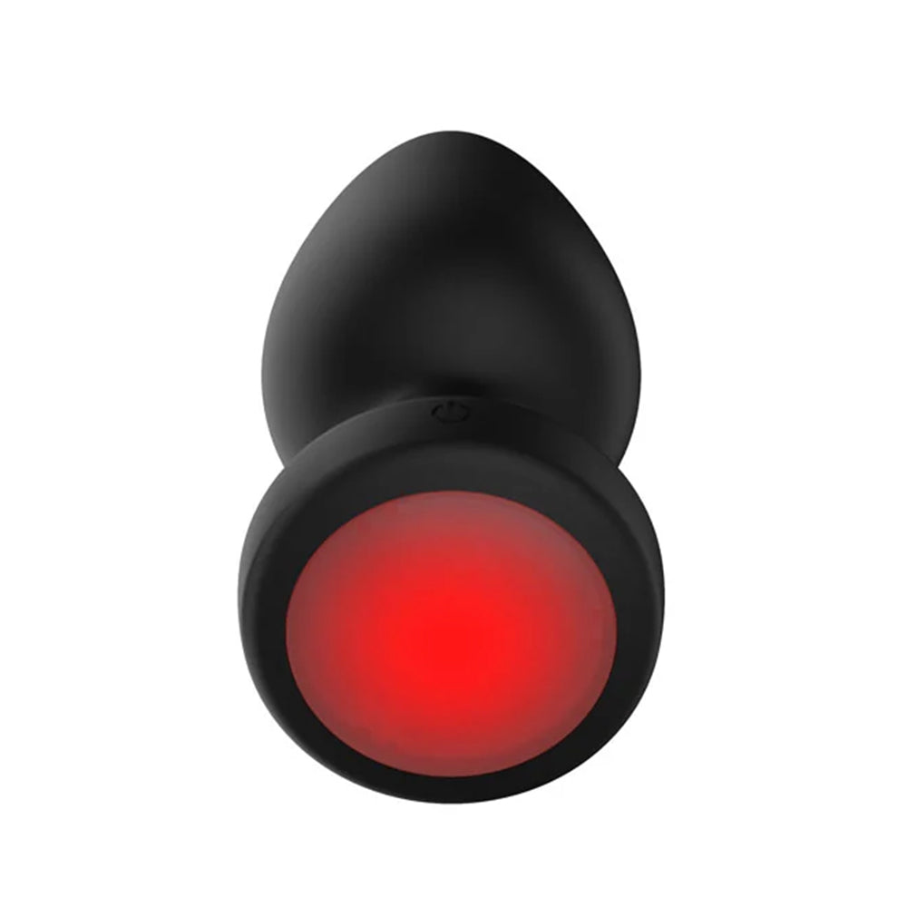Passion Play Vibrating Butt Plug with LED base