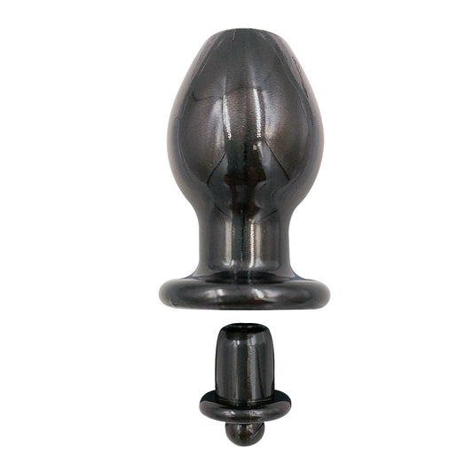 Power Sealed Open Wide Tunnel Anal Plug - Medium Round