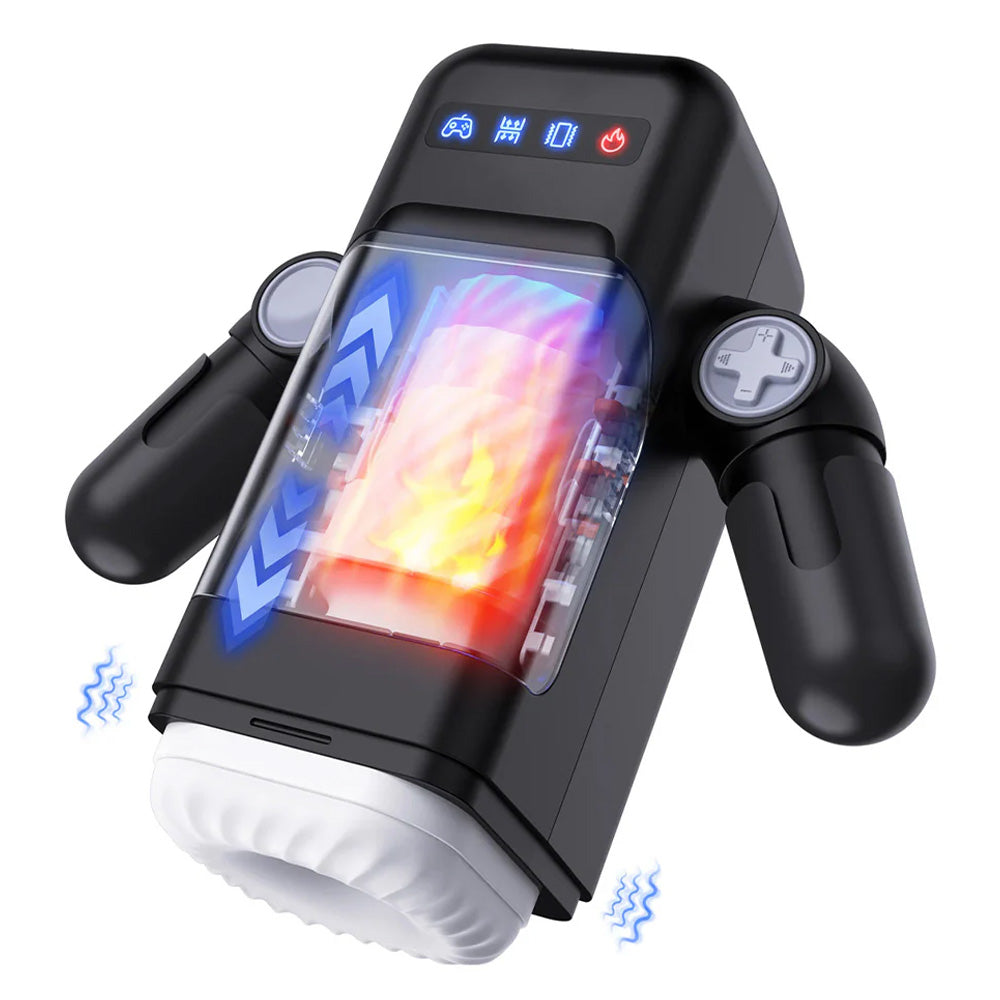 Amovibe Game Cup Auto Thrusting, Vibrating & Warming Masturbator